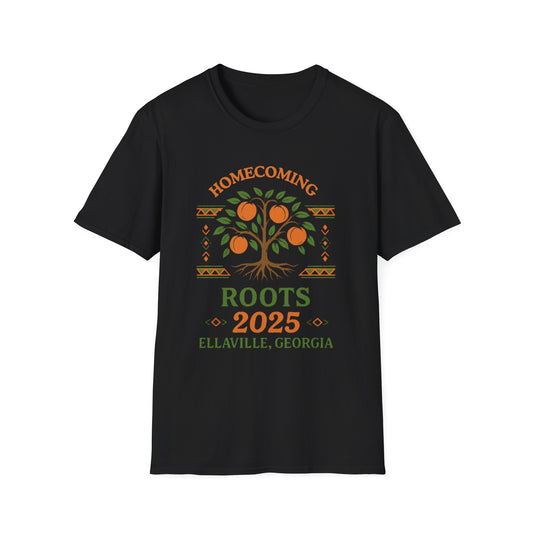 Homecoming Roots 2025 Unisex Softstyle T-Shirt, Family Reunion Tee,